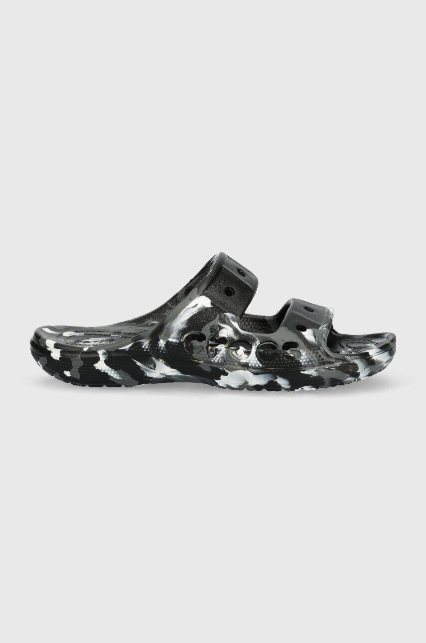 Crocs papucs BAYA MARBLED SANDAL fekete női 208332 - Pepit.hu