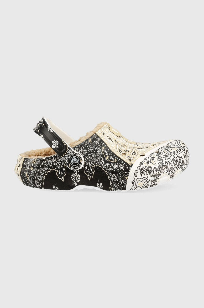 Crocs papucs Classic Lined Bandana Clog - Pepit.hu