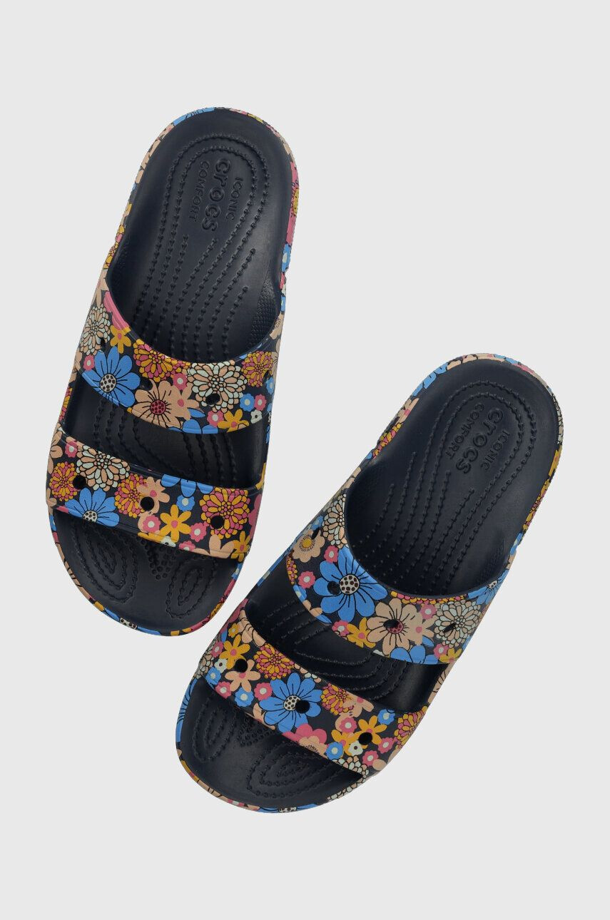 Crocs papucs Classic Retro Floral Sandal női 208975 - Pepit.hu