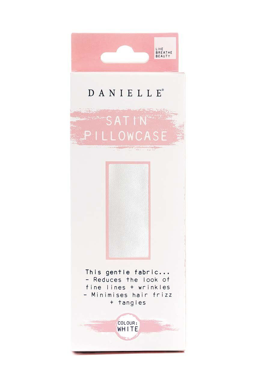 Danielle Beauty szatén párnahuzat White Satin - Pepit.hu