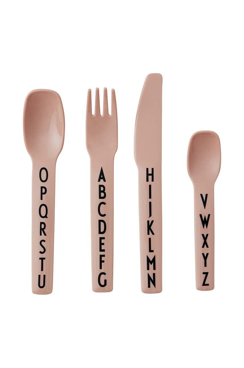 Design Letters gyermek evőeszköz készlet Kids cutlery 4 db - Pepit.hu