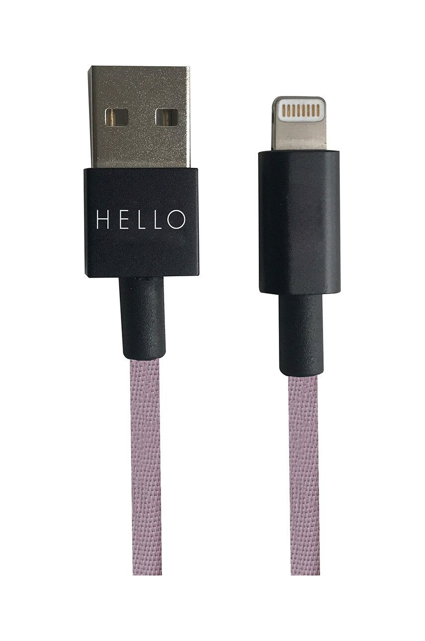 Design Letters töltő kábel USB-C Lightning 1 m - Pepit.hu