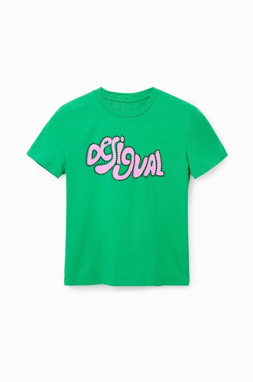 Desigual t-shirt női fekete - Pepit.hu