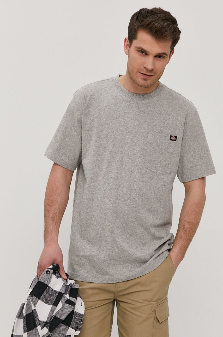 Dickies t-shirt szürke férfi sima - Pepit.hu