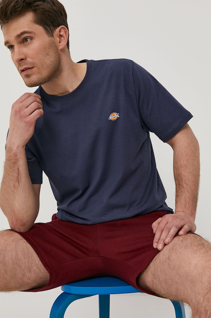 Dickies t-shirt sötétkék férfi sima - Pepit.hu