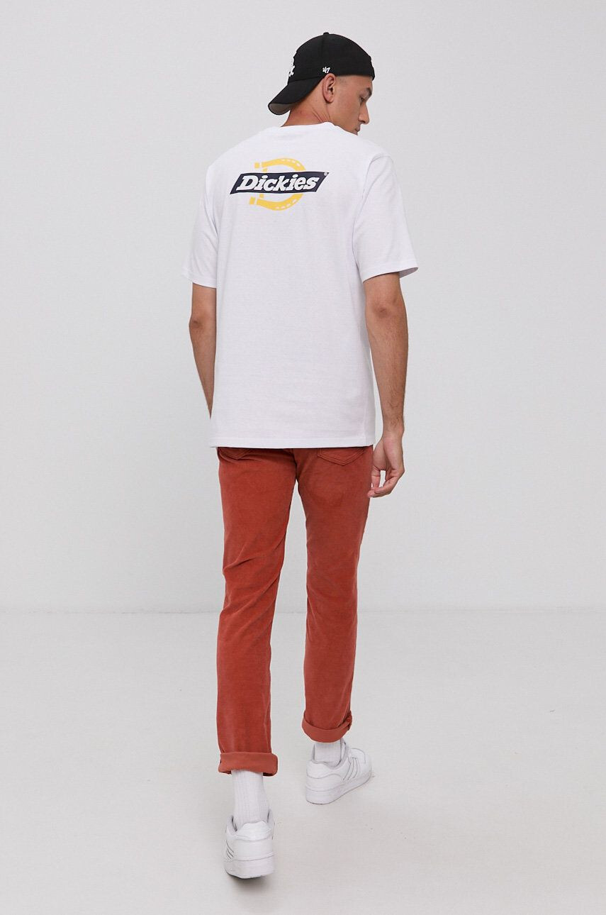 Dickies t-shirt fehér férfi nyomott mintás - Pepit.hu