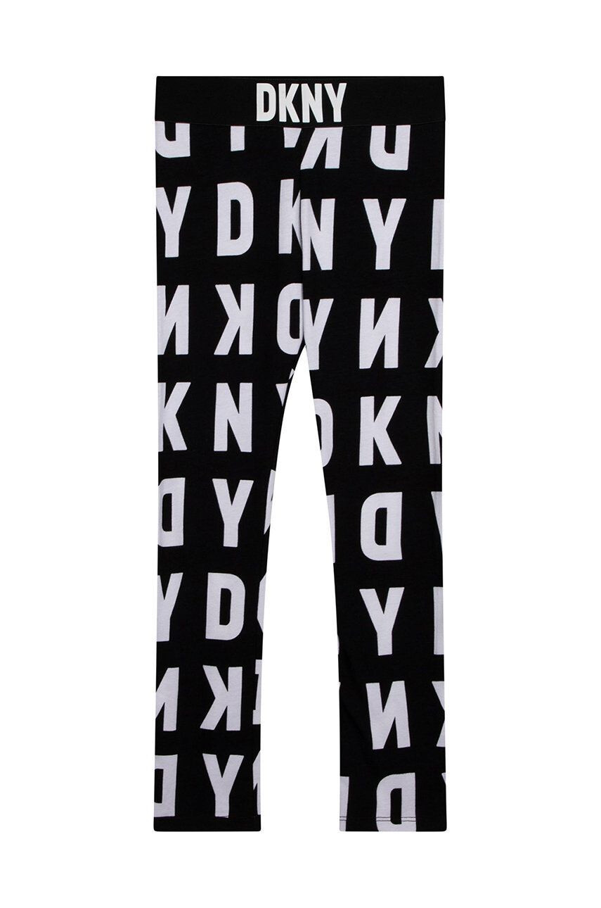 DKNY gyerek legging fekete mintás - Pepit.hu