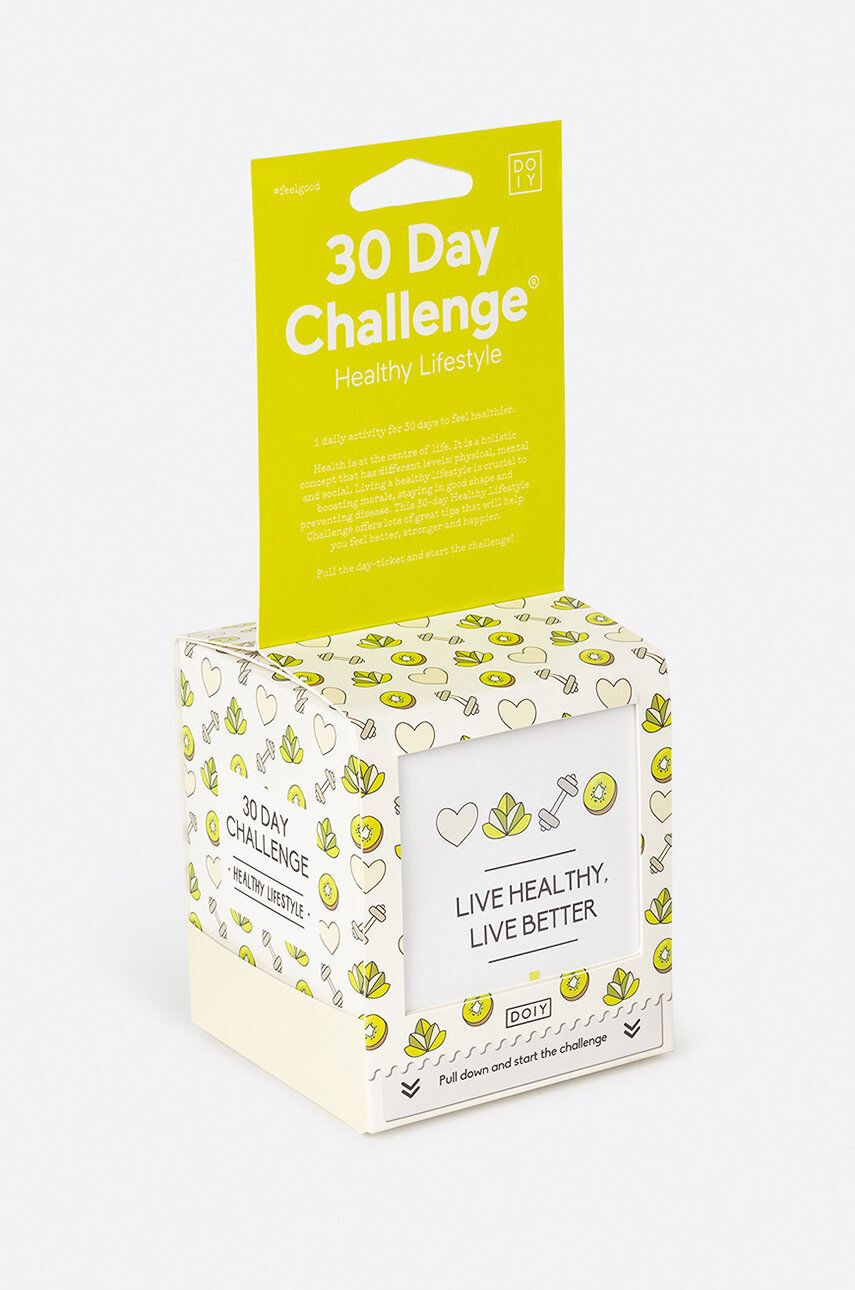 DOIY Kártya szett 30 Day Challenge Healthy Life - Pepit.hu