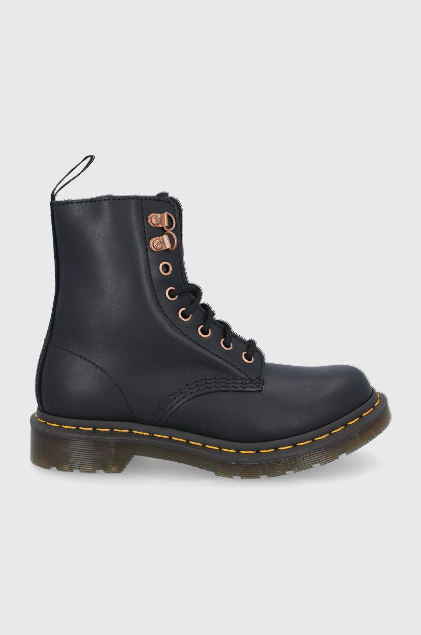 Dr. Martens bőr bakancs 1460 Pascal sötétkék női platformos - Pepit.hu