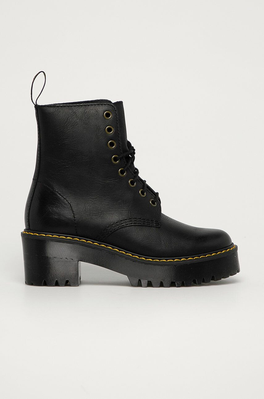 Dr. Martens Bőr bakancs Shriver HI - Pepit.hu