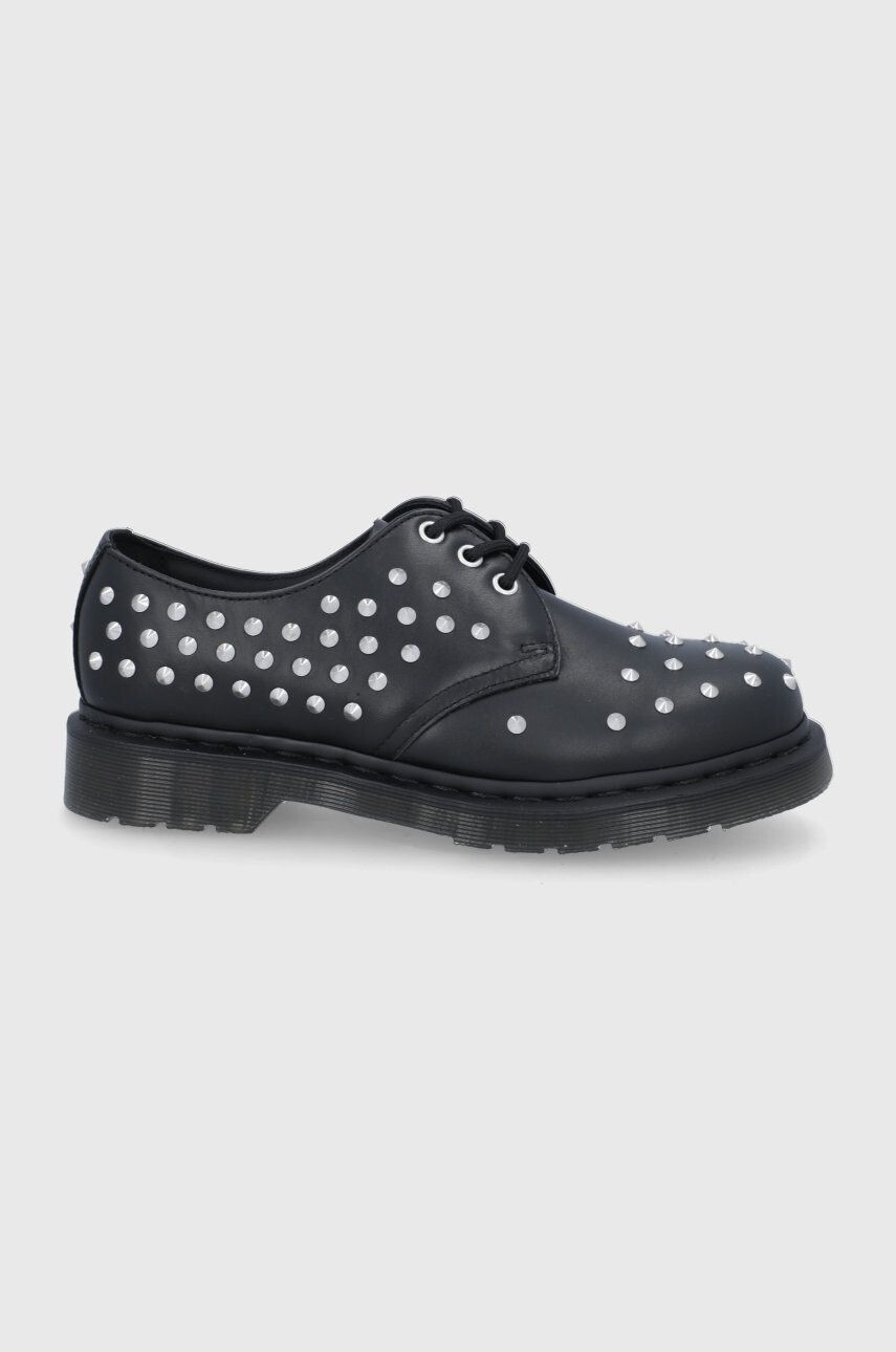 Dr. Martens bőr félcipő 1461 Stud fekete - Pepit.hu