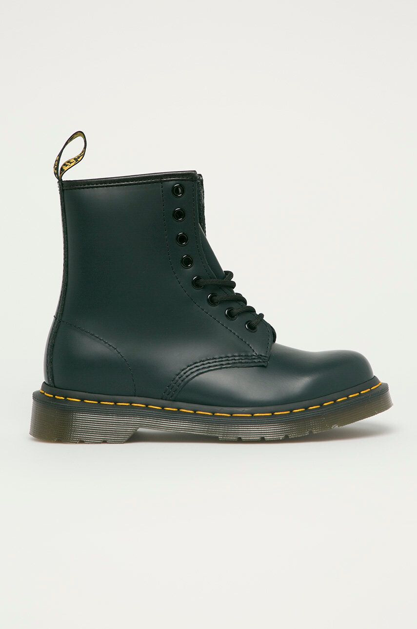 Dr. Martens bőr bakancs 1460 sötétkék női lapos talpú - Pepit.hu