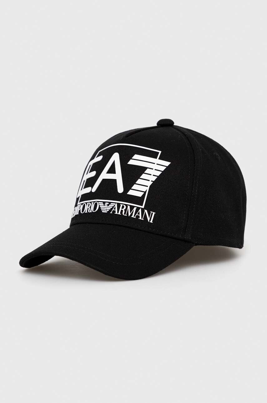 EA7 Emporio Armani baseball sapka fekete nyomott mintás - Pepit.hu