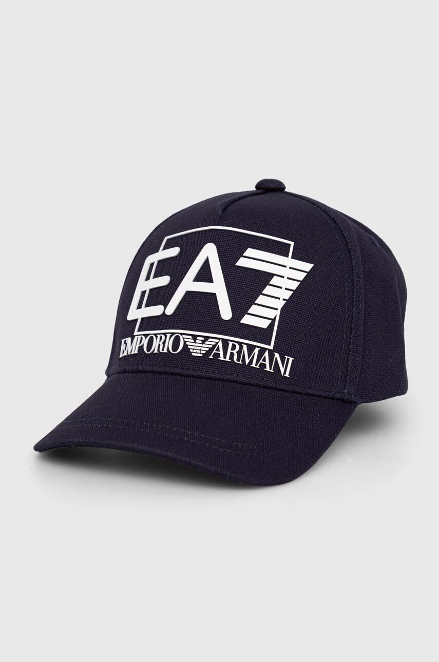 EA7 Emporio Armani baseball sapka sötétkék nyomott mintás - Pepit.hu