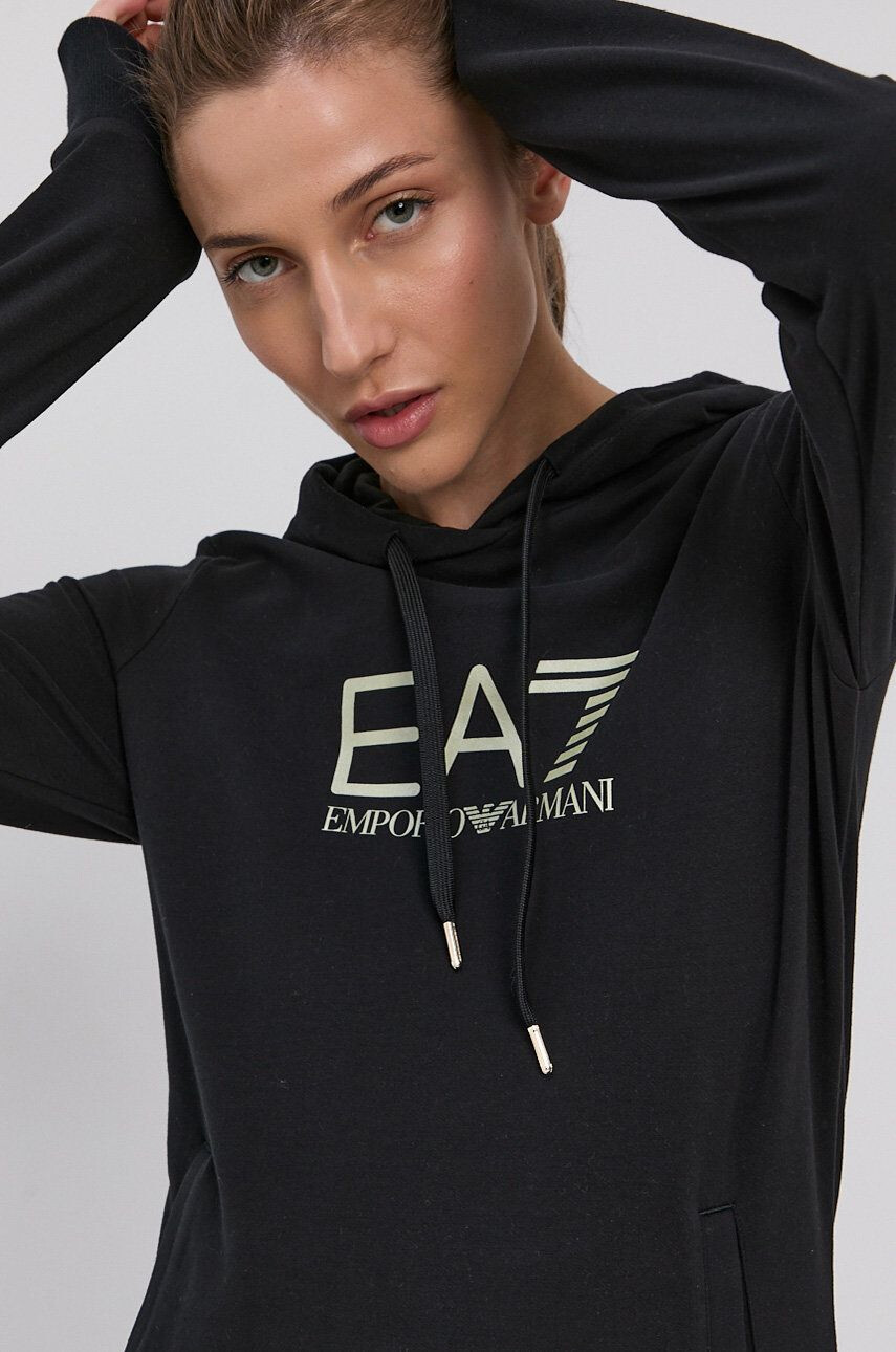 EA7 Emporio Armani felső fekete női sima - Pepit.hu