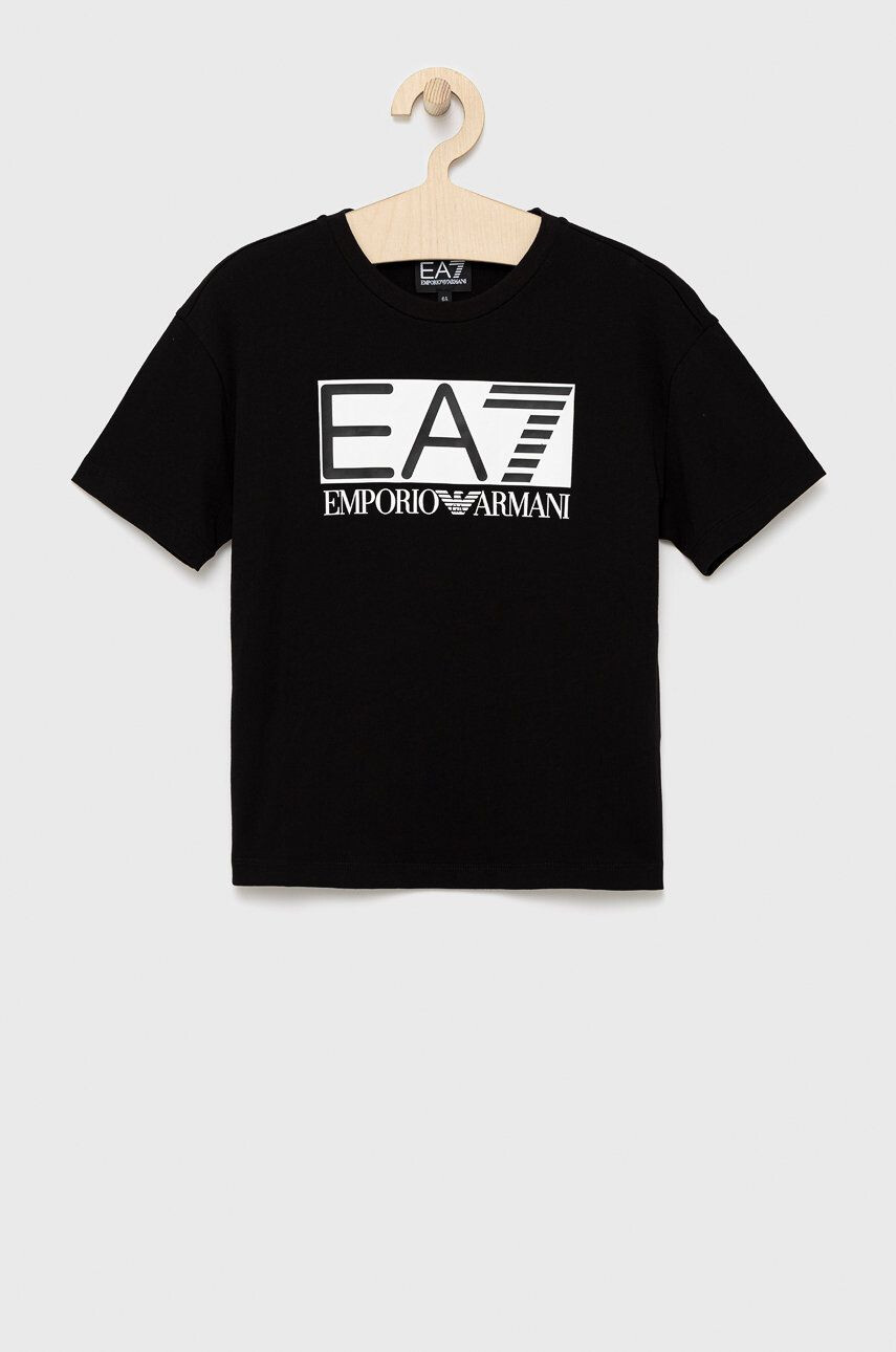 EA7 Emporio Armani gyerek pamut póló - Pepit.hu