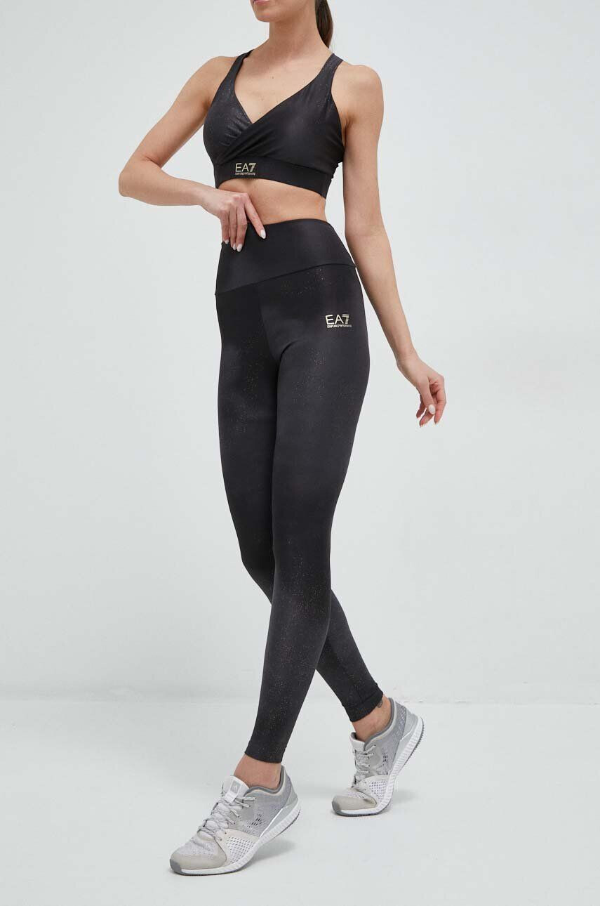 EA7 Emporio Armani legging szürke női mintás - Pepit.hu