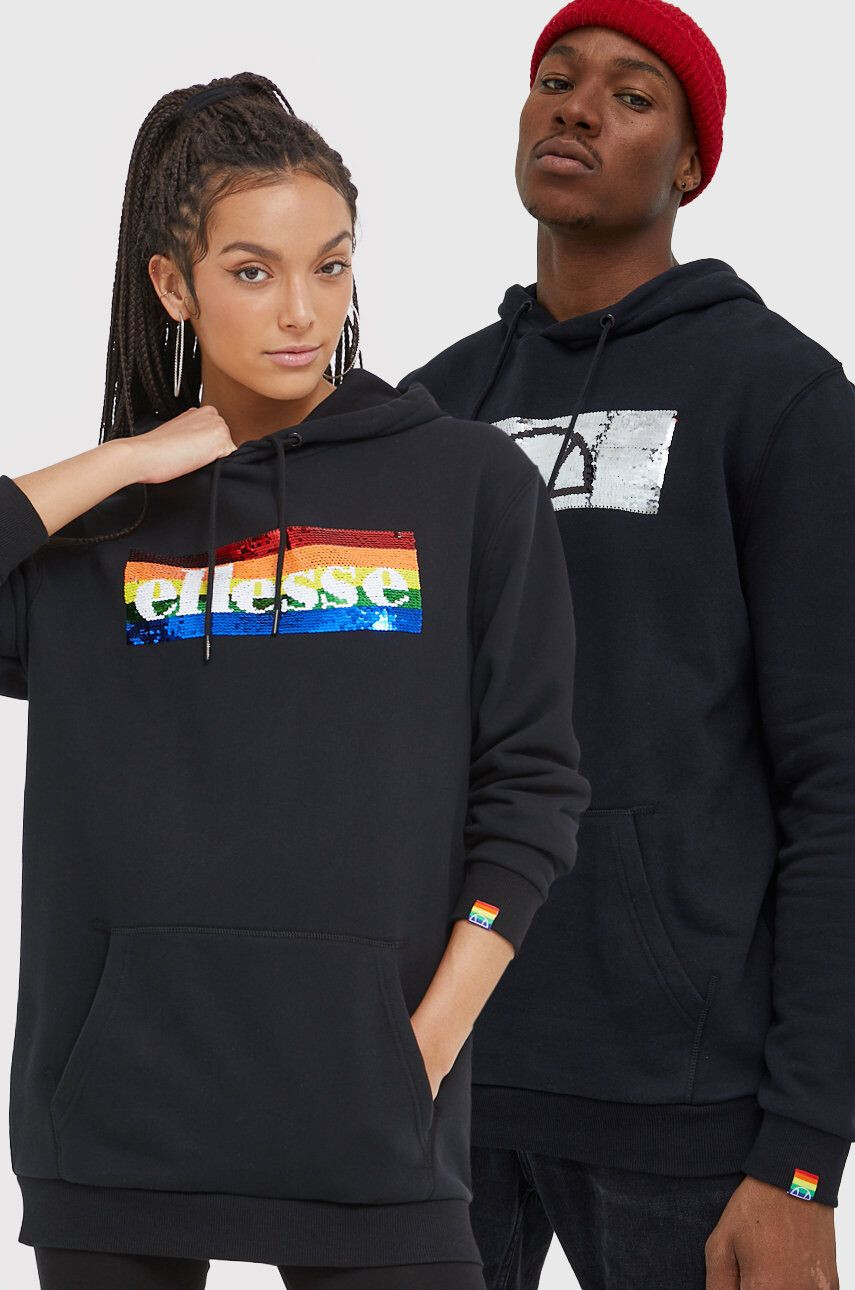 Ellesse felső Rainbow Pack fekete nyomott mintás - Pepit.hu