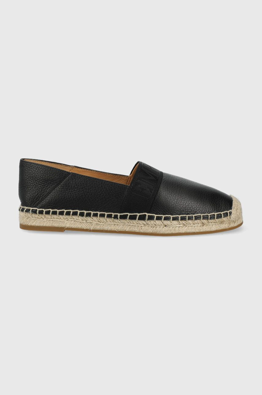 Emporio Armani bőr espadrilles - Pepit.hu