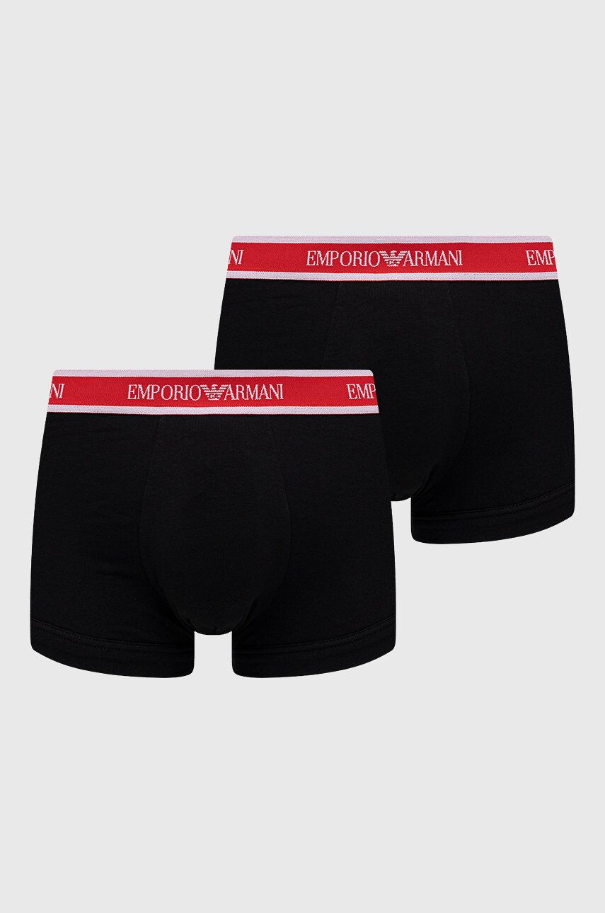 Emporio Armani Underwear boxeralsó (2 db) fekete férfi - Pepit.hu