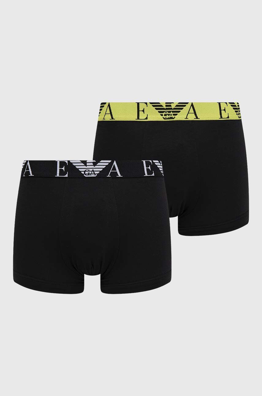 Emporio Armani Underwear boxeralsó 2 db fekete férfi - Pepit.hu