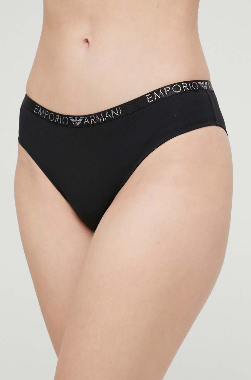 Emporio Armani Underwear bugyi 2 db fekete - Pepit.hu