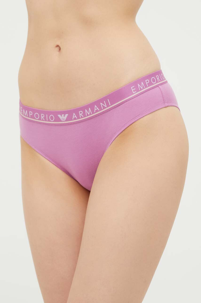 Emporio Armani Underwear bugyi 2 db lila - Pepit.hu