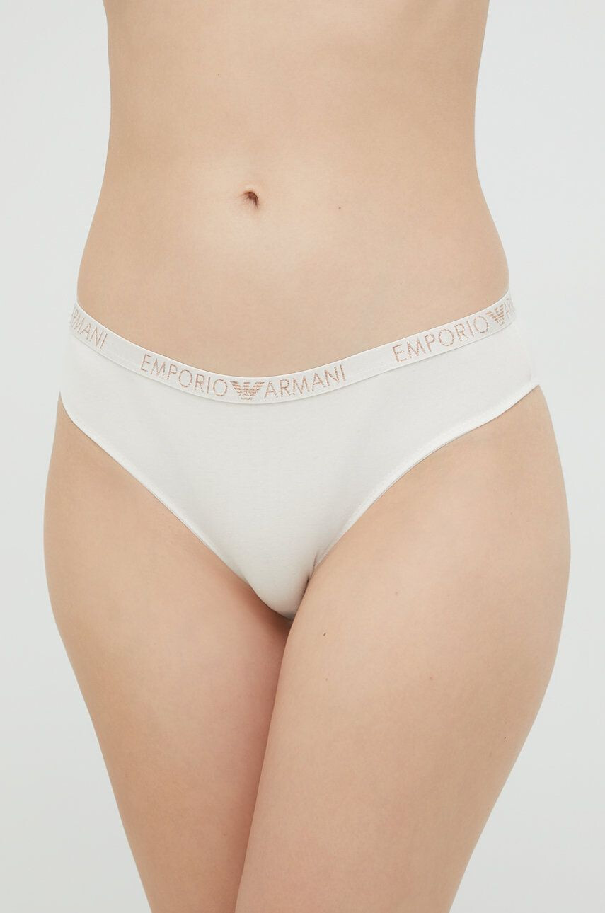 Emporio Armani Underwear bugyi bézs - Pepit.hu