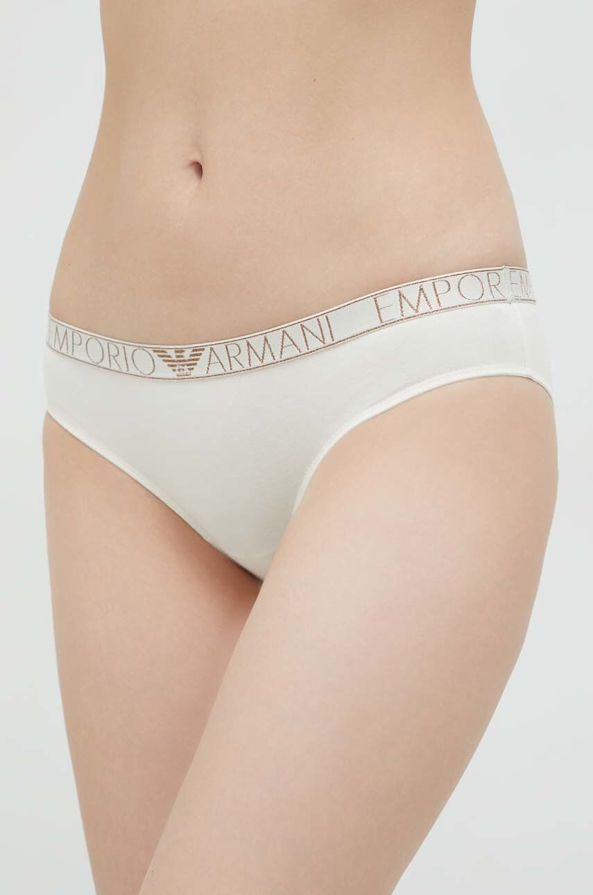 Emporio Armani Underwear bugyi bézs - Pepit.hu