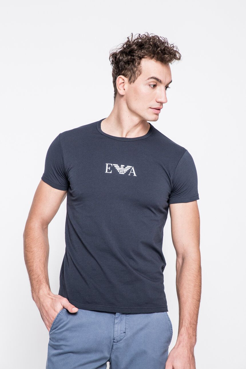 Emporio Armani Underwear t-shirt férfi nyomott mintás - Pepit.hu