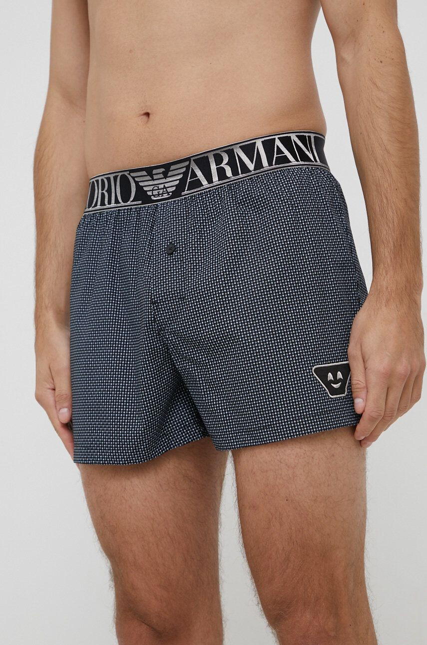 Emporio Armani Underwear pamut boxeralsó fekete - Pepit.hu