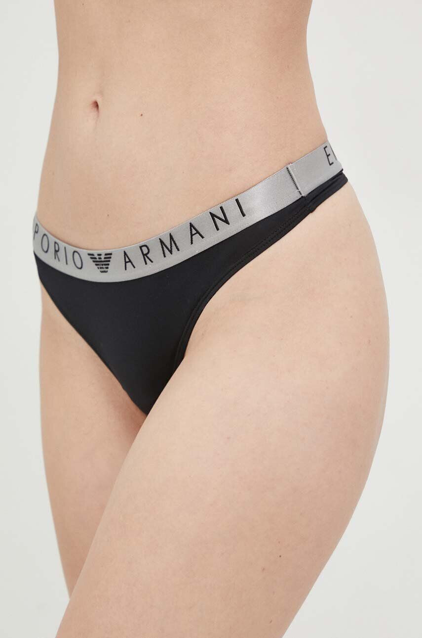 Emporio Armani Underwear tanga 2 db fekete - Pepit.hu