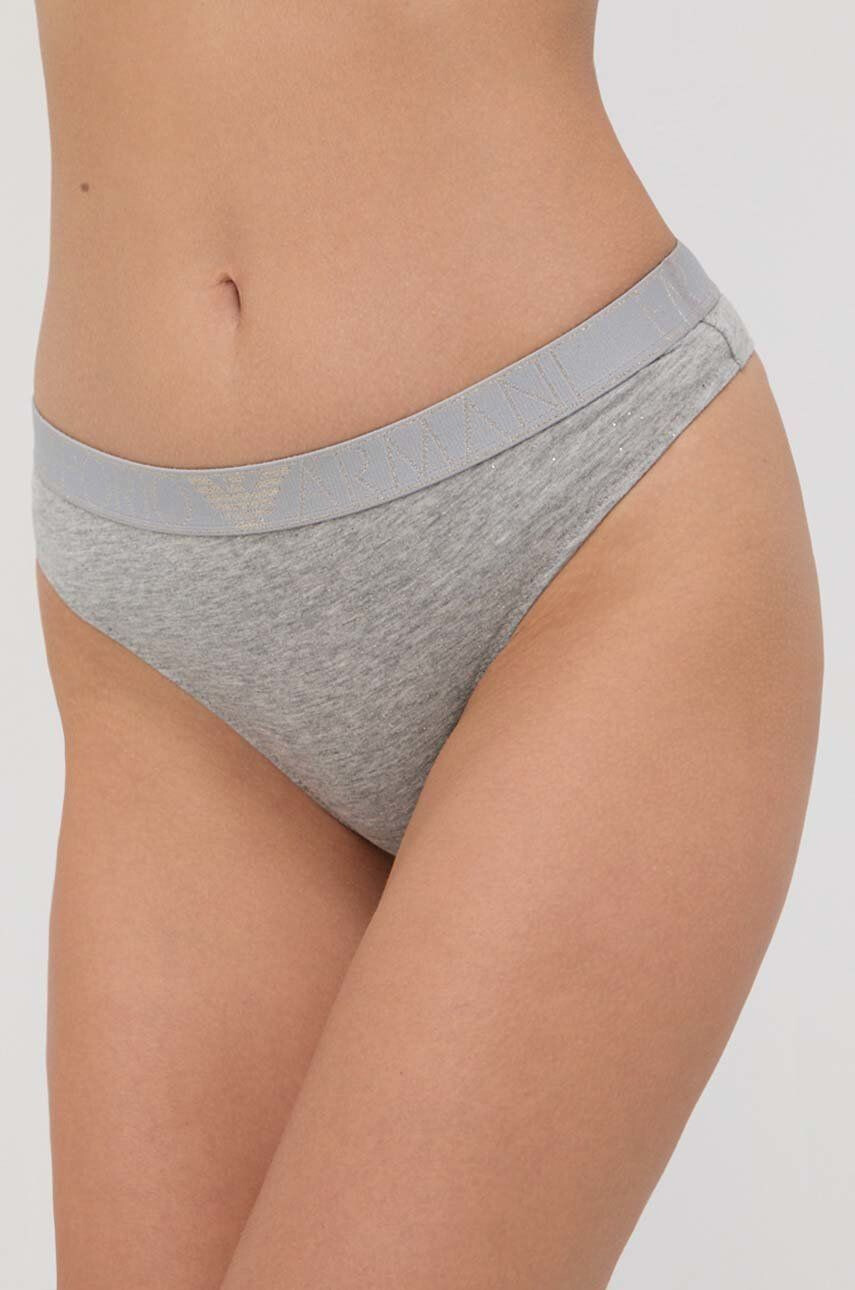 Emporio Armani Underwear tanga sötétkék - Pepit.hu