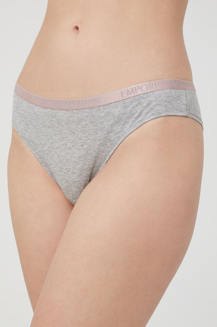 Emporio Armani Underwear tanga szürke - Pepit.hu