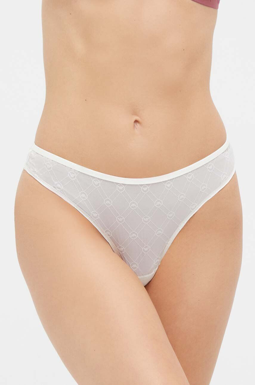 Emporio Armani Underwear tanga bézs átlátszó - Pepit.hu