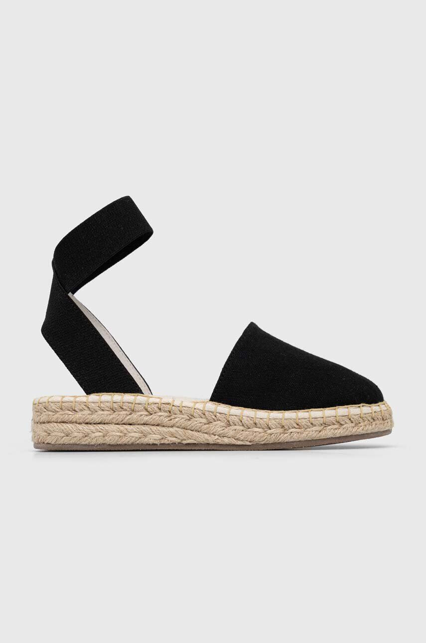 Emu Australia espadrilles Elabana fekete platformos W12872.BLAK - Pepit.hu