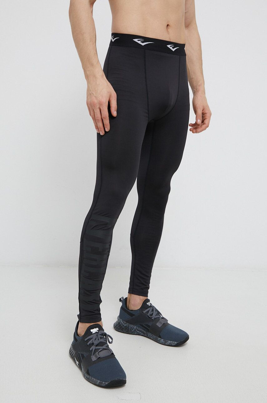 Everlast legging fekete férfi nyomott mintás - Pepit.hu