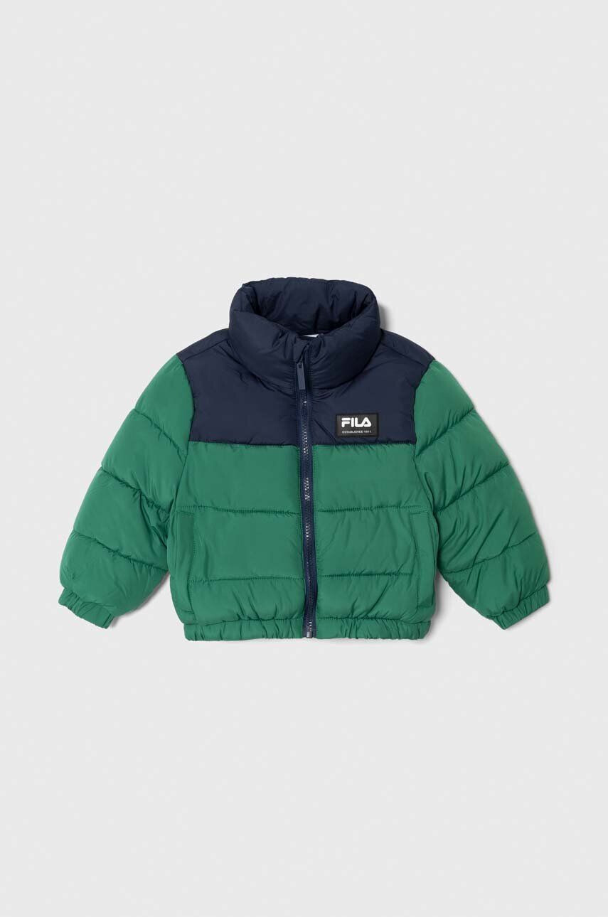 Fila gyerek dzseki THELKOW blocked padded jacket zöld - Pepit.hu