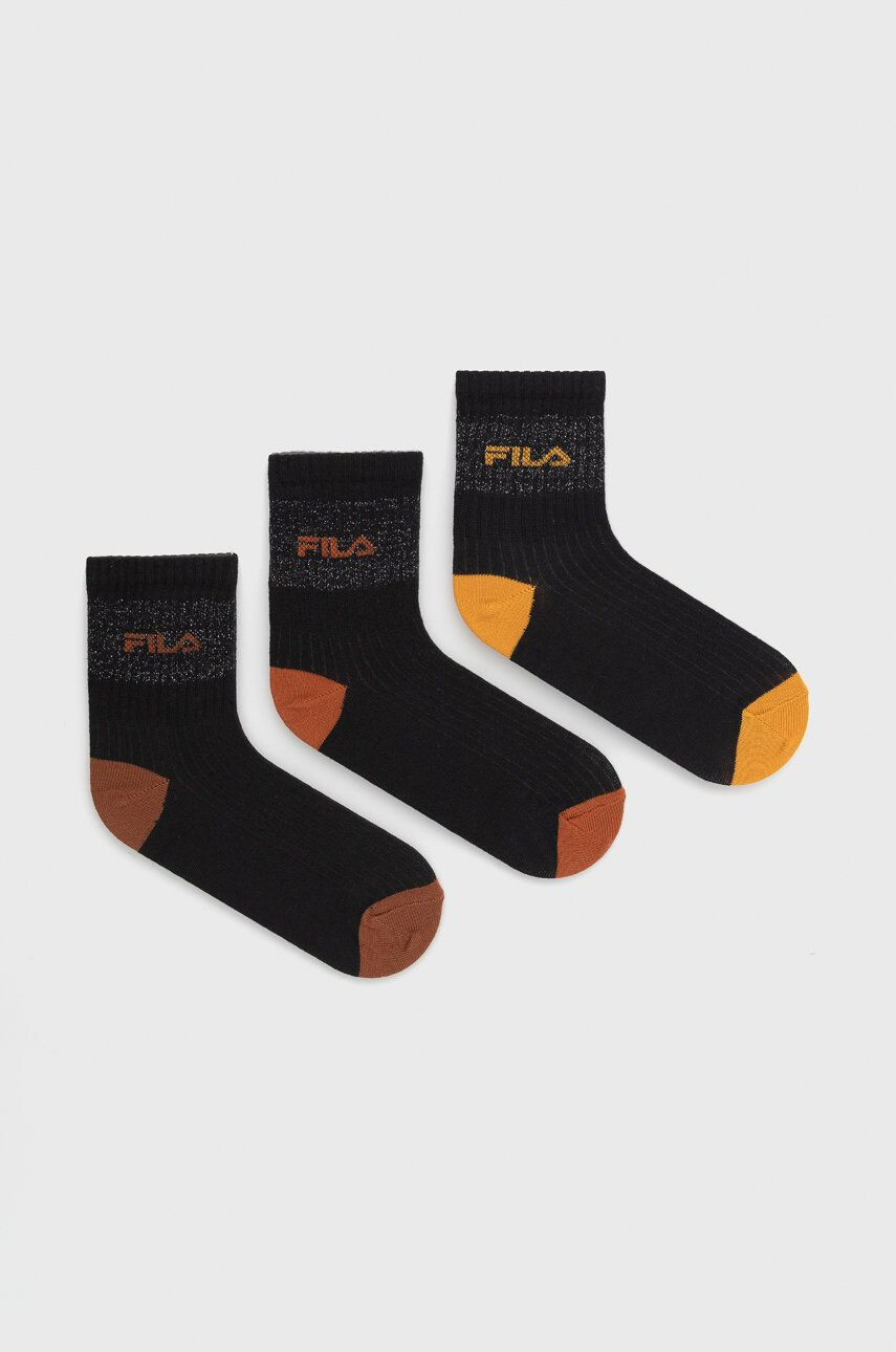 Fila gyerek zokni (3-pack) fekete - Pepit.hu