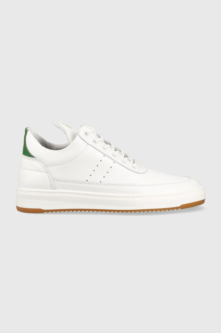 Filling Pieces bőr sportcipő Low Top Bianco fehér 10127791926 - Pepit.hu