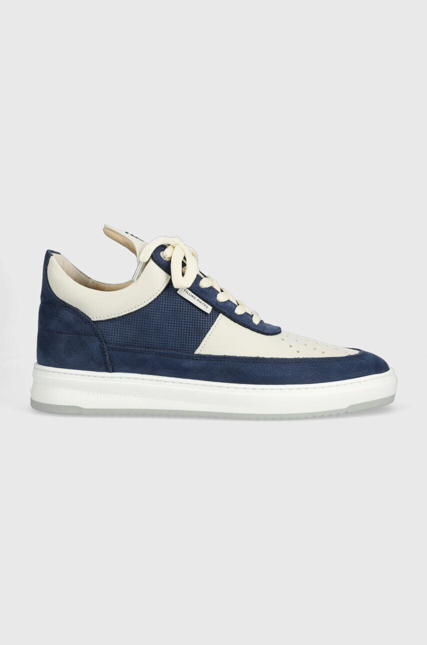 Filling Pieces bőr sportcipő Low Top Game sötétkék 10133151916 - Pepit.hu