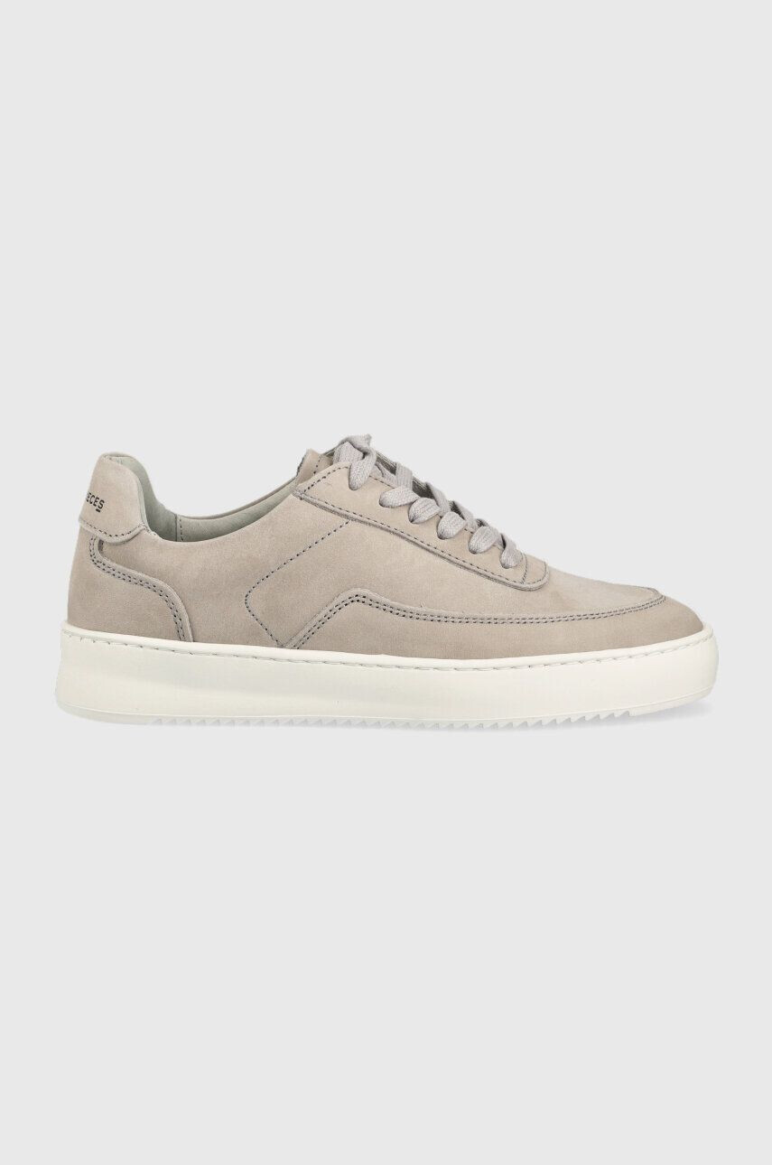 Filling Pieces velúr bőr tornacipő Mondo 2.0 Ripple Nubuck szürke 39922841878 - Pepit.hu