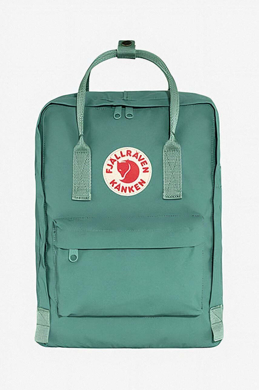 Fjallraven hátizsák zöld kis mintás - Pepit.hu