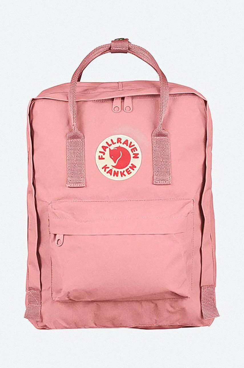 Fjallraven hátizsák Kanken rózsaszín nagy nyomott mintás - Pepit.hu