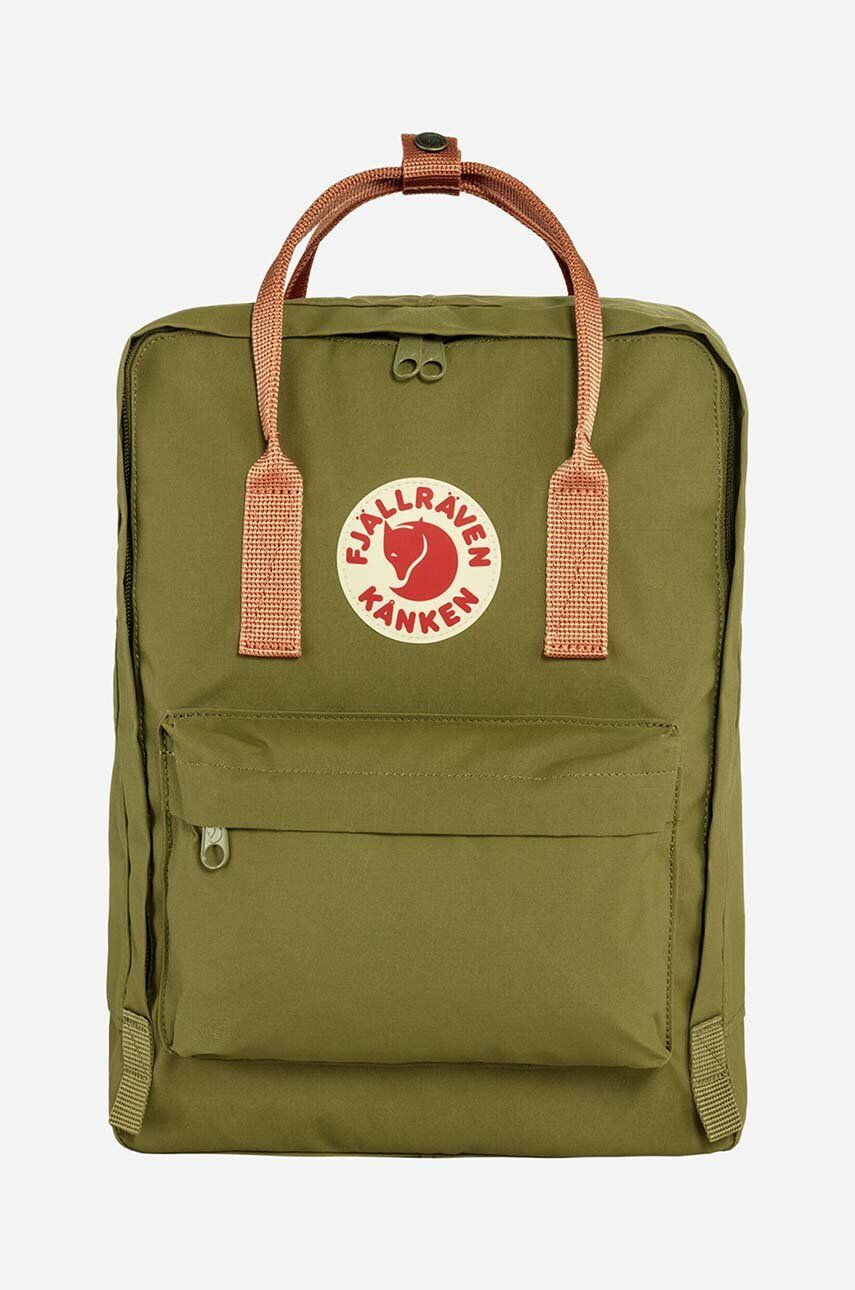 Fjallraven hátizsák Kanken F23510 631-241 zöld nagy nyomott mintás - Pepit.hu