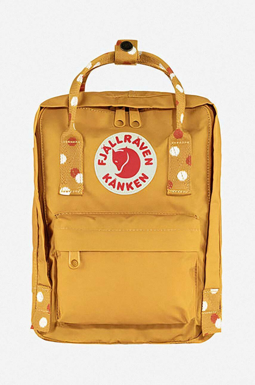 Fjallraven hátizsák Kanken Mini sárga kis sima - Pepit.hu