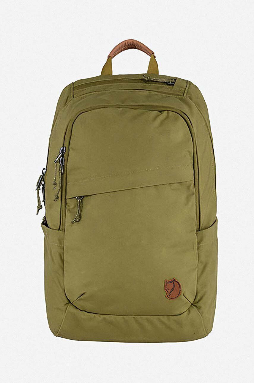 Fjallraven hátizsák Raven zöld nagy sima - Pepit.hu