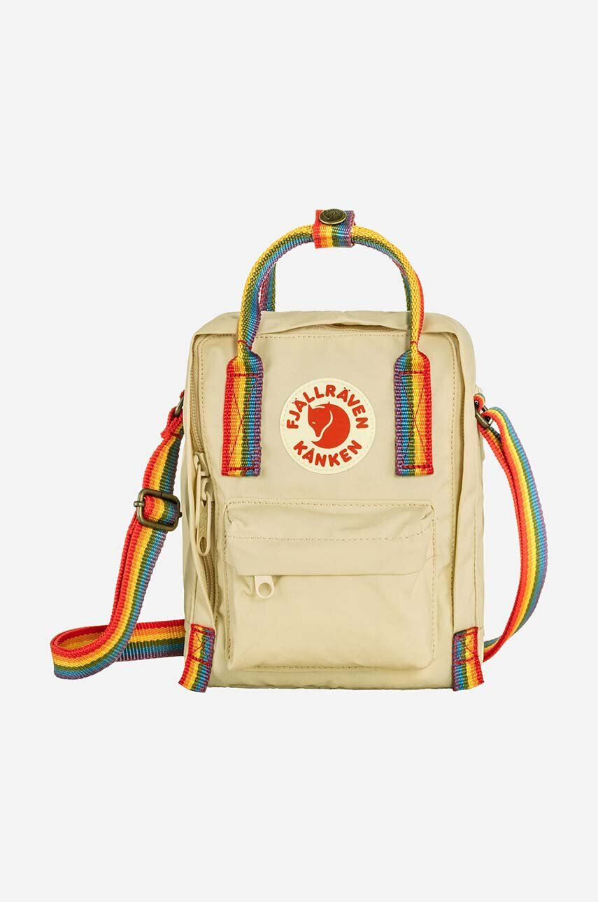 Fjallraven táska Kanken Rainbow Sling bézs - Pepit.hu