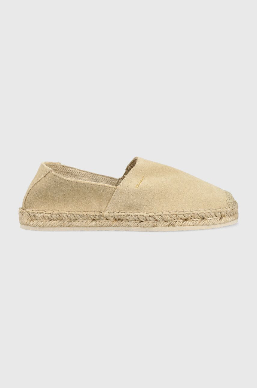 Gant espadrilles velúrból Lucinella bézs 26563811.G168 - Pepit.hu