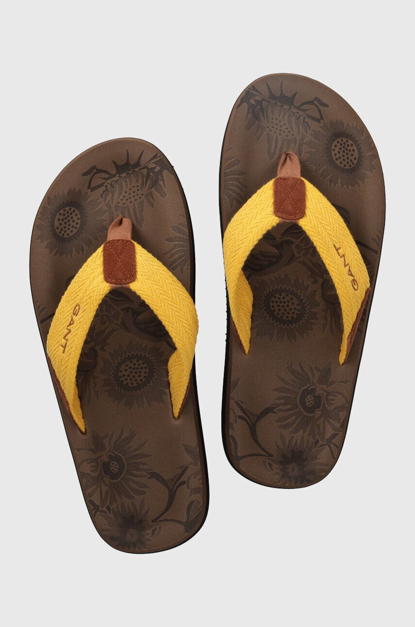 Gant flip-flop Poolbro sárga férfi - Pepit.hu